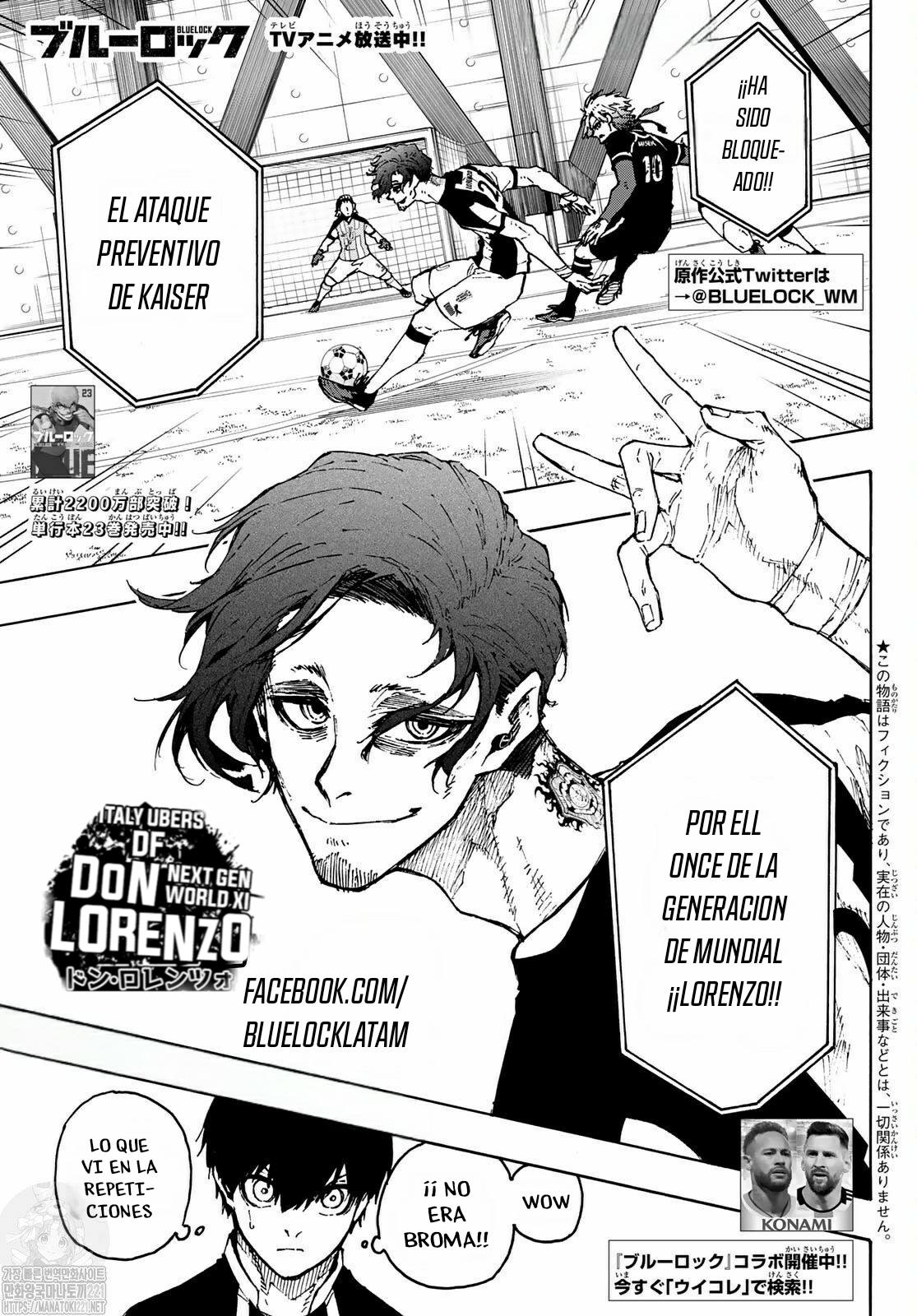Read Blue Lock es Manga Online