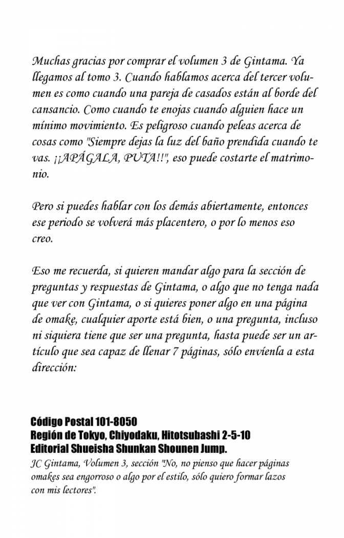 Read Gintama es Manga Online